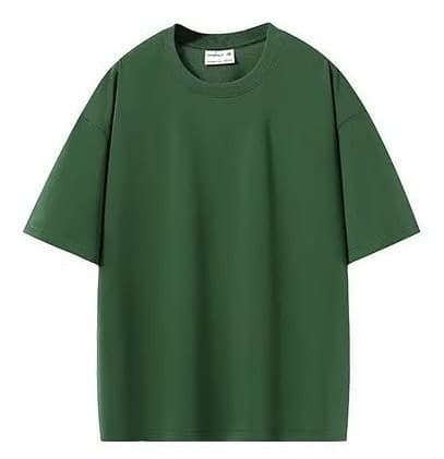 FRANELA OVERSIZE 280 GR · VERDE OSCURO